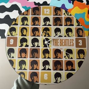 the beatles hard day's night clock
